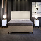 Cabeceira Cama Box Casal Com Tachas 140 Cm Vicenza L02 Facto