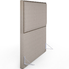 Cabeceira Cama Box Casal Com Tachas 140 Cm Vicenza L02 Linho