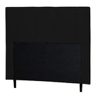 Cabeceira Cama Box Casal Donna 140cm Suede Preto - Desk Design