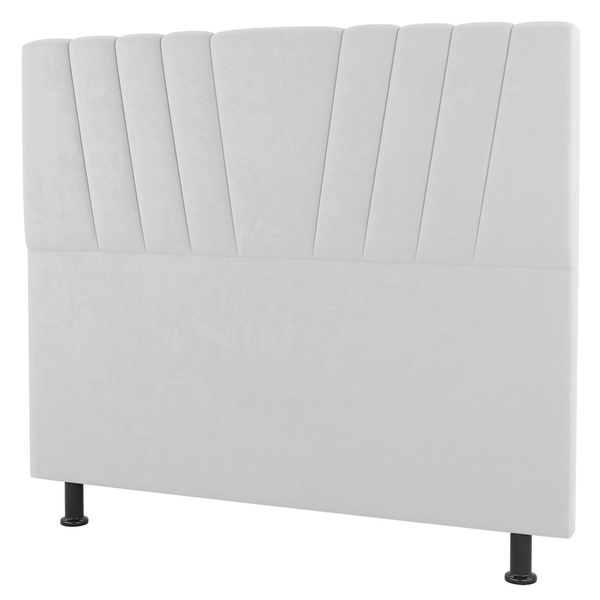 Cabeceira Cama Box Casal Dublin 140cm Sintético Branco - Desk