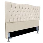 Cabeceira Cama Box Casal Estofada Luna Tamanho:1,95cm