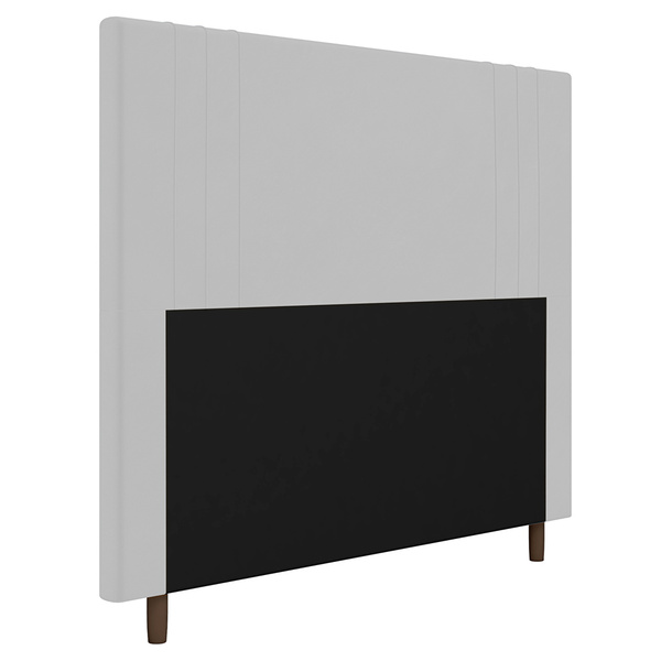 Cabeceira Cama Box Casal Ferrara 140cm Corano Branco - Desk D
