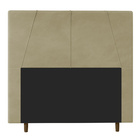 Cabeceira Cama Box Casal Gênova 140cm Corano Bege - Desk Desi