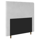 Cabeceira Cama Box Casal Gênova 140cm Corano Branco - Desk De