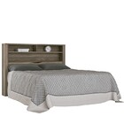 Cabeceira Cama Box Casal Invicta Com Baú Castanha - Santos An