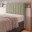 Cabeceira Cama Box Casal Itália 140cm Corano Bege - Desk Desi