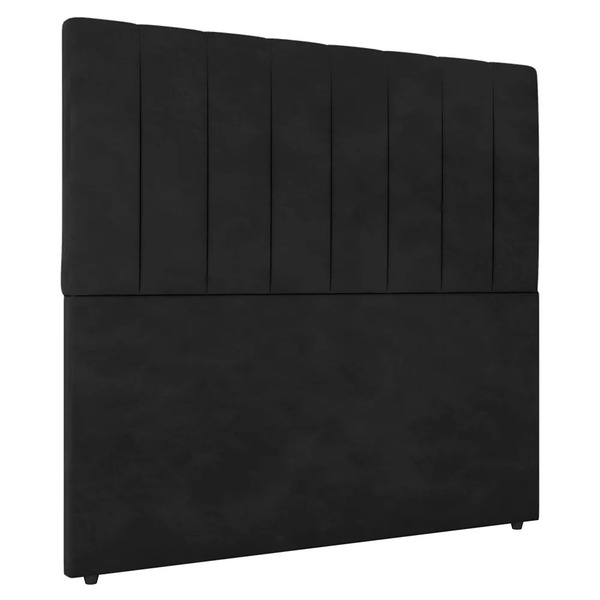 Cabeceira Cama Box Casal Ivana 140cm Veludo - Desk Design - P