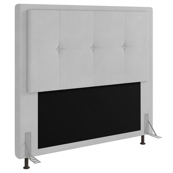 Cabeceira Cama Box Casal King 193cm D10 Ametista Corano Branc