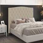 Cabeceira Cama Box Casal King 193cm D10 Petra Corano Bege - M