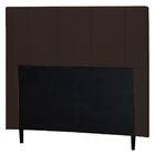 Cabeceira Cama Box Casal King 193cm Donna I02 Sintético Marro