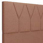 Cabeceira Cama Box Casal King 195 Cm Aurora W01 Linho Rosê -