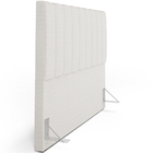 Cabeceira Cama Box Casal King 195 Cm Dália W01 Bouclê Cru - L