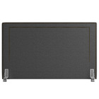 Cabeceira Cama Box Casal King 195 Cm P05 Berlim Linho Cinza E