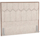 Cabeceira Cama Box Casal King 195 Cm P05 Londres Linho Cru -