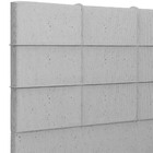 Cabeceira Cama Box Casal King 195 Cm Roma W01 Linho Cinza - L