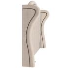 Cabeceira Cama Box Casal King 195cm Antibes Z37 Linho Bege Cr