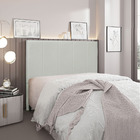 Cabeceira Cama Box Casal King 195cm Anya Veludo - Loja Sheep