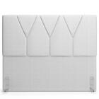 Cabeceira Cama Box Casal King 195cm Aura Linho W01 Cinza - Mp