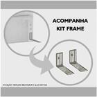 Cabeceira Cama Box Casal King 195cm Cristal Linho Bege