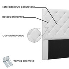 Cabeceira Cama Box Casal King 195cm Dora Corino - Loja Sheep