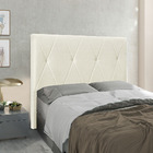 Cabeceira Cama Box Casal King 195cm Elisa Linho Rústico - Loj