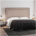 Cabeceira Cama Box Casal King 195cm Mali P02 Linho Bege Cru