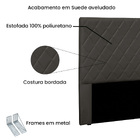 Cabeceira Cama Box Casal King 195cm Tina Suede  - Loja Sheep