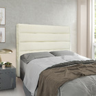 Cabeceira Cama Box Casal King 195cm Vera Linho Rústico - Loja