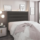 Cabeceira Cama Box Casal King 195cm Vera Suede - Loja Sheep -
