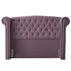 Cabeceira Cama Box Casal King Size Adelle 195cm Com Frame Vel