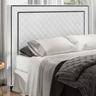 Cabeceira Cama Box Casal King Size Arez 193cm Sintético Branc