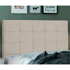 Cabeceira Cama Box Casal King Size Bari 193cm Corano Bege - D