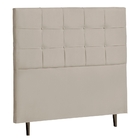 Cabeceira Cama Box Casal King Size Bari 193cm Corano Bege - D
