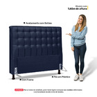 Cabeceira Cama Box Casal King Size Ciara 195cm Botonê Com Fra