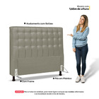 Cabeceira Cama Box Casal King Size Ciara 195cm Botonê Com Fra