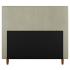 Cabeceira Cama Box Casal King Size Dallas 195cm Sintético Beg