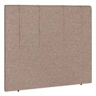 Cabeceira Cama Box Casal King Size Doha 193cm Linho Bege - De