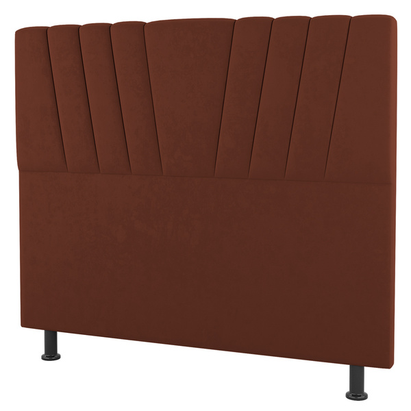 Cabeceira Cama Box Casal King Size Dublin 195cm Suede Terraco