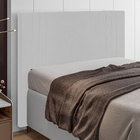 Cabeceira Cama Box Casal King Size Ferrara 193cm Corano Branc