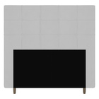 Cabeceira Cama Box Casal King Size Leiria 195cm Corano Branco