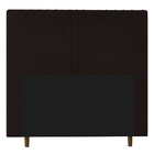 Cabeceira Cama Box Casal King Size Lisboa 195cm Corano Marrom