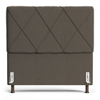 Cabeceira Cama Box Casal King Size Mel 195cm Com Frame Linho