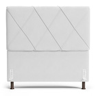 Cabeceira Cama Box Casal King Size Mel 195cm Com Frame Sintét