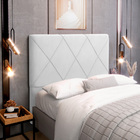 Cabeceira Cama Box Casal King Size Mel 195cm Com Frame Sintét