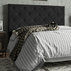 Cabeceira Cama Box Casal King Size Millano 193cm Veludo Preto