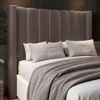 Cabeceira Cama Box Casal King Size Montainne 215cm Sintético