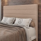 Cabeceira Cama Box Casal King Size Napoli 193cm Linho Bege -