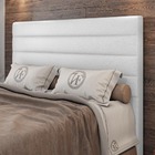 Cabeceira Cama Box Casal King Size Napoli 193cm Sintético Bra