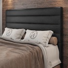 Cabeceira Cama Box Casal King Size Napoli 193cm Sintético Pre