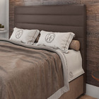 Cabeceira Cama Box Casal King Size Natali 193cm Sintético Mar